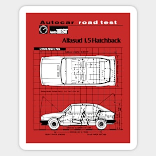 ITALIAN HOT HATCH - road test data Sticker